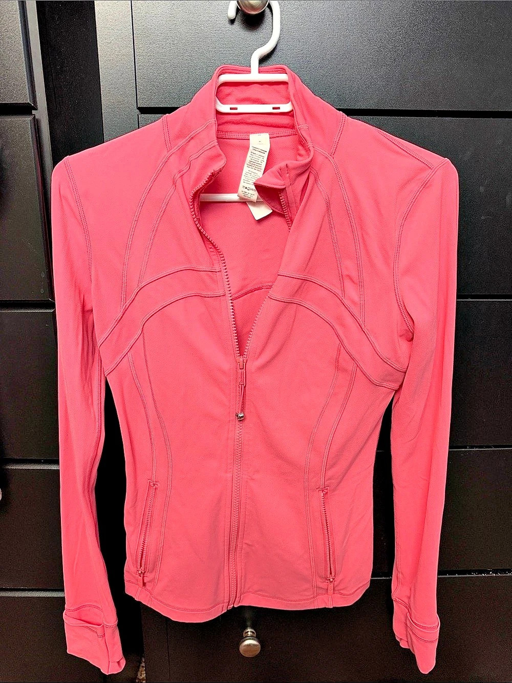 lululemon Define Jacket *Nulu Women's Pink Athletic Jacket Size 6